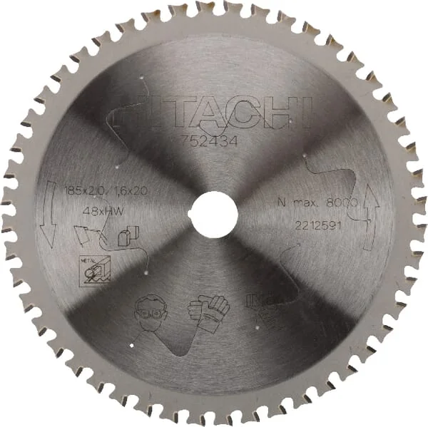 Hikoki - 752434 - Hikoki Circular Saw Blade Metal 185x20 T48