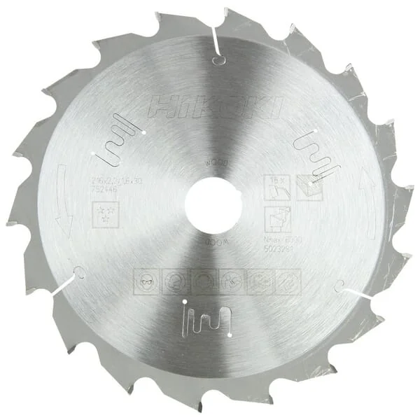 Hikoki - 752446 - HM Circular Saw Blade 216x30 T18