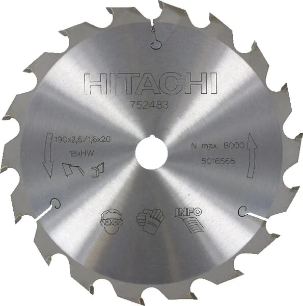 Hikoki - 752483 - HM Circular Saw Blade 190x20 T