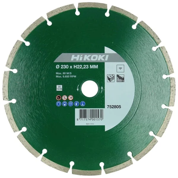 Hikoki - 752812 - Hikoki Diamond Saw Blade UniPro 125mm