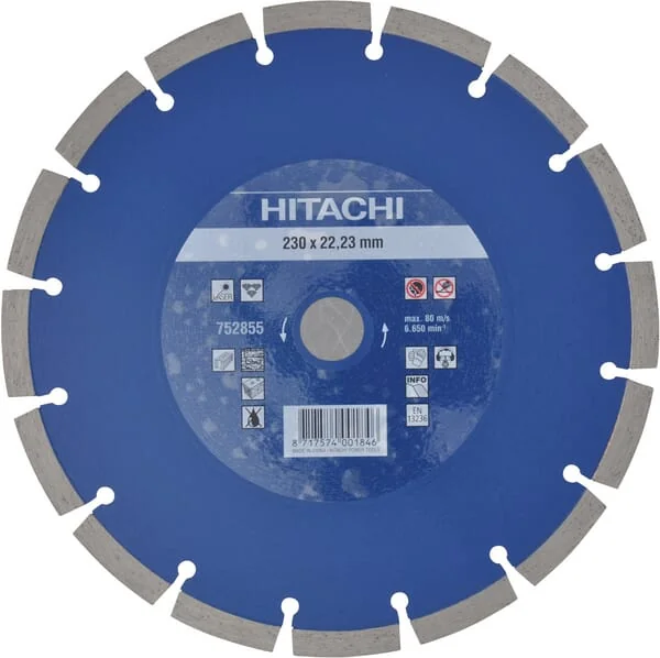 Hikoki - 752852 - Hikoki Diamond Saw Blade Concrete 125mm