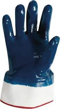 Honeywell - HS1570 - Work Gloves Blue-White Cotton/Fabric Size 9/L Bluesafe By Honeywell