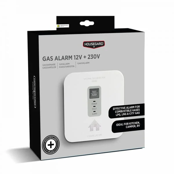 Housegard - GP604022 - Gas Alarm 12V +230V