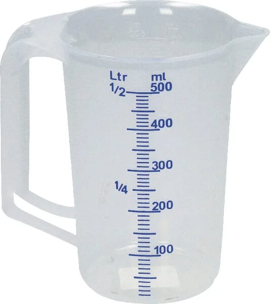 Hünersdorff - JK9350 - Measuring Jug 0.5l PP