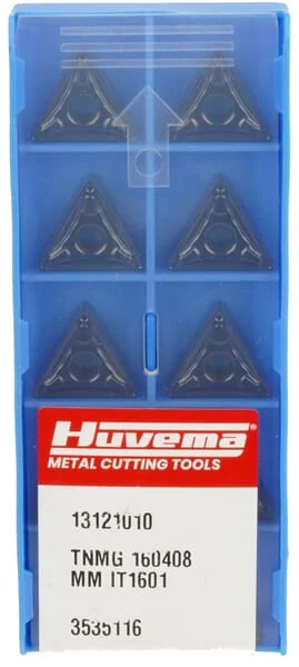 Huvema - TNMG160408MMIT1601 - Turning Insert TNMG 160408 10x