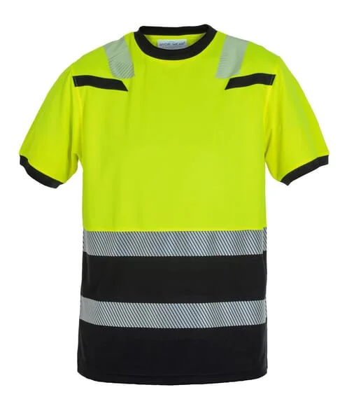 Hydrowear - 040465YBM - T-Shirt Hi-Vis M Yellow/Black Tulsa