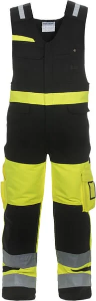 Hydrowear - 044485YB54 - Dungarees Hi-Vis Gelb/Schwarz High Visibility Stretch-Line