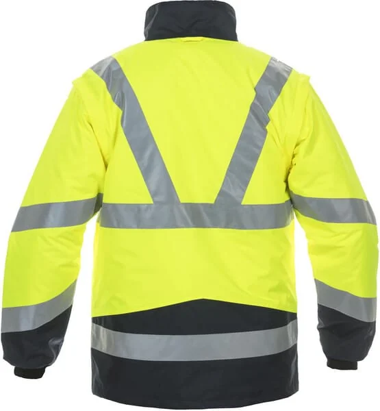 Hydrowear - 052030I4XL - Parka Jacket Hi-Vis Yellow-Blue Size 4XL UK:48/EU:64-66 Tenderline Pluto
