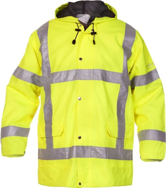 Hydrowear - 072370FYS - Parka Jacket HI-VIS, Yellow, Size S, UK:34/EU:48, Uitdam