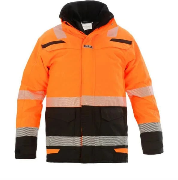 Hydrowear - 072395OB3XL - Parka Jacket HI-VIS, Orange-Black, Size 3XL, UK:46/EU:62, RS Line, Utah
