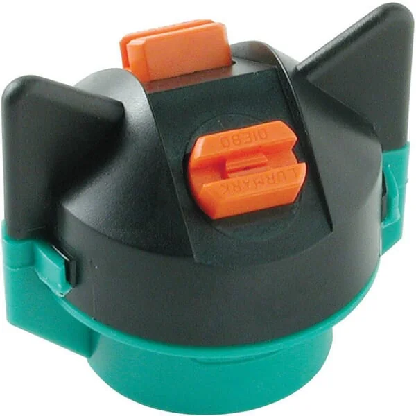 Hypro - 152607TC - Double Nozzle Cap, Bayonet, SW8, Black, With Gasket, Hypro