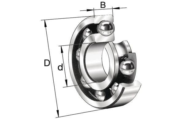 INA FAG - 16010AC3 - Deep Groove Ball Bearing