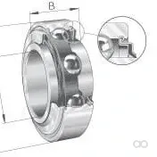 INA FAG - 210KRR - Deep Groove Ball Bearing 50x90x30mm INA FAG
