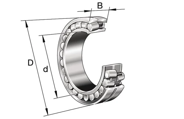 INA FAG - 22216E1AXLKMC3 - Spherical Roller Bearing