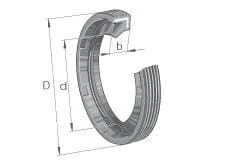 INA FAG - 309NPPB - Deep Groove Ball Bearing 45x100x25mm INA FAG