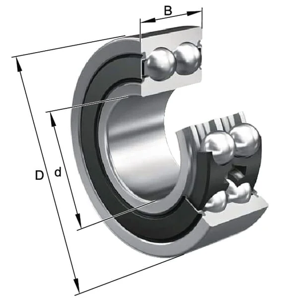 INA FAG - 3205BTVH - Angular Contact Bearing
