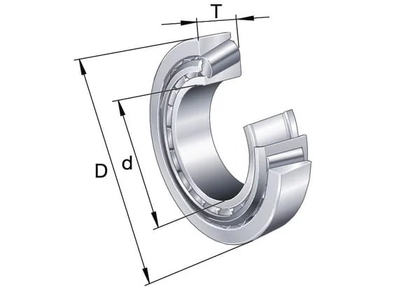 INA FAG - 33018A - Tapered Roller Bearing