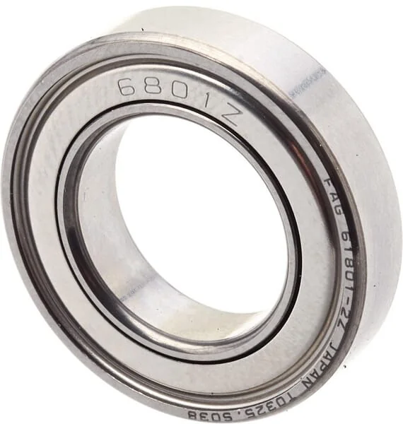 INA FAG - 61801ZZ - Deep Groove Ball Bearing 12x21x5mm INA FAG