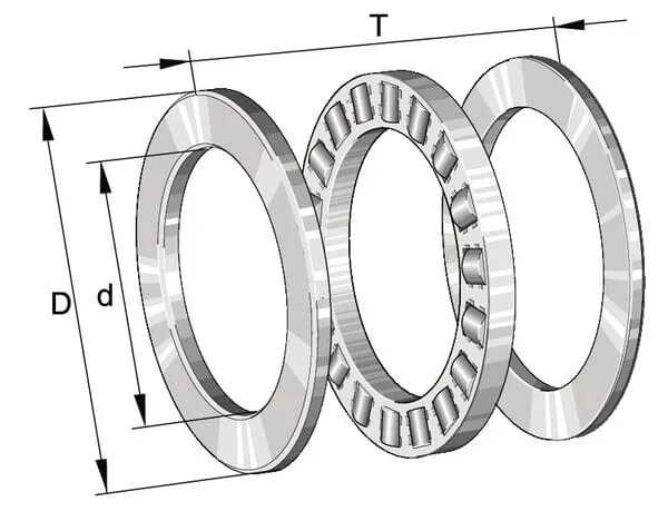 INA FAG - 81105TV - INA Axial Cylindrical Roller Bearing