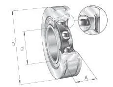 INA FAG - BE30 - Complete Bearing Block