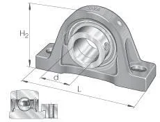 INA FAG - GGASE03 - Bearing Housing