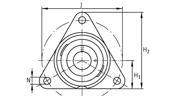 INA FAG - GGCFTR05 - INA GG.CFTR05 Bearing Housing