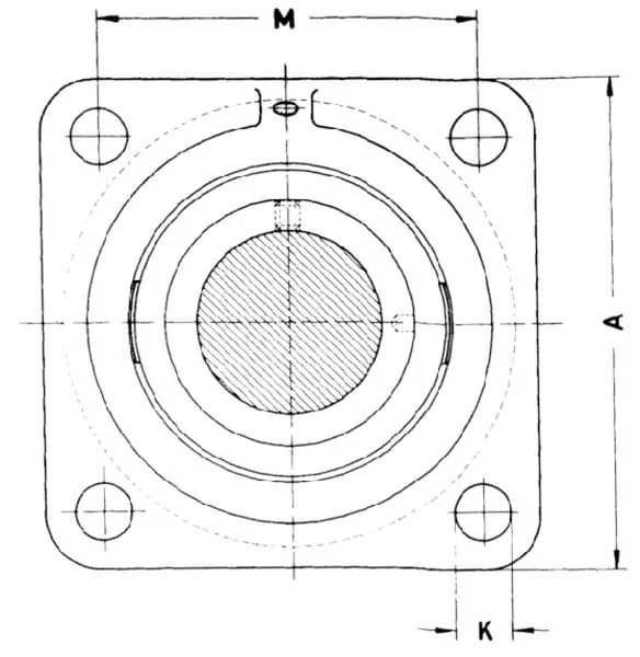 INA FAG - GGCJ08N - Bearing Housing