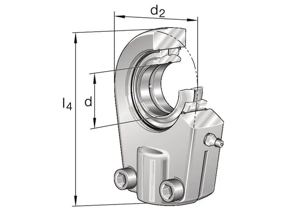 INA FAG - GIHRK40UK2RSINA - Rod End