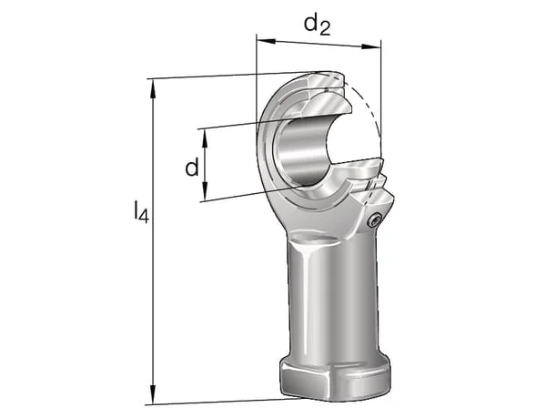 INA FAG - GIKR10PBAINA - Rod Head