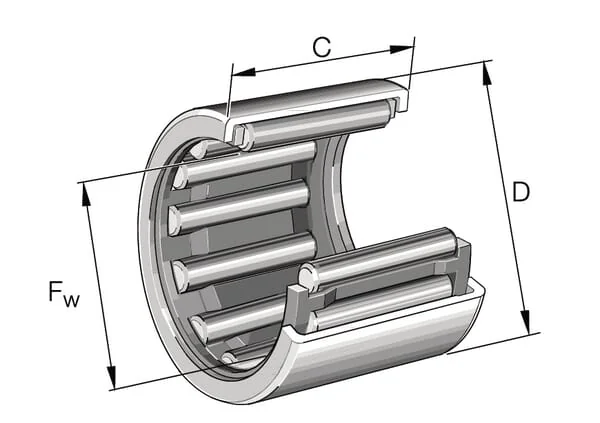 INA FAG - HK0509B - Cup Needle