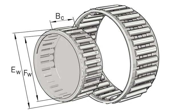 INA FAG - K303517 - Thrust Needle Roller
