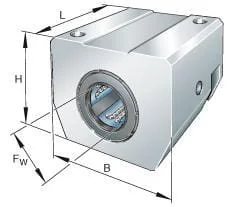 INA FAG - KGN25CPPAS - Linear Roller Bearing Housing
