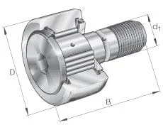 INA FAG - KRV32PPA - Stud Type Track Roller