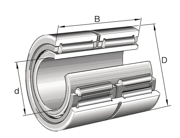 INA FAG - NA6908 - Needle Bearing