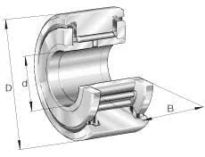 INA FAG - NATR25PPA - Track Roller Bearing