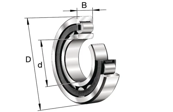 INA FAG - NU313ETVP2 - Cylindrical Roller Bearing
