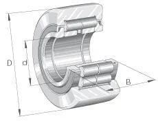 INA FAG - NUTR25A - Track Roller Bearing