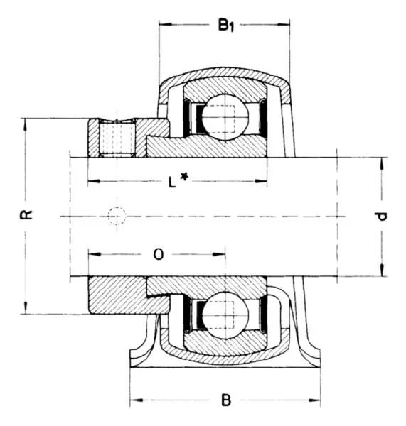 INA FAG - PB12 - Sheet Steel Pillow Block Unit