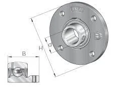 INA FAG - PMEY25N - Housing Unit PMEY