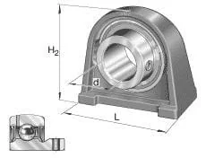 INA FAG - PSHEY25 - Bearing Block-Shaft Diameter-25/MM