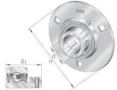 INA FAG - RA30 - Bearing Block RA