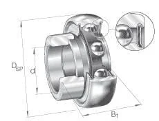 INA FAG - RAE40NPPB - Clamping Bearing RAE