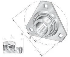 INA FAG - RATR25 - Housing Unit Ratr
