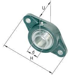 INA FAG - RCJTY25TVVA - Plastic Bearing Cover KLT