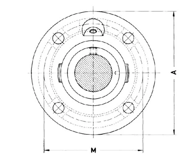 INA FAG - RMEL35N - INA Flanged Bearing Unit