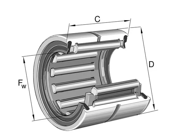 INA FAG - RNA49002RS - Needle Roller
