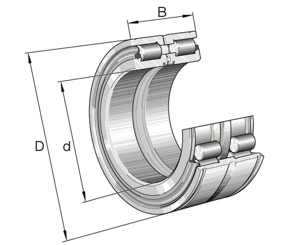 INA FAG - SL045007PP - Cylindrical Roller Bearing