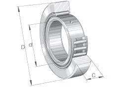 INA FAG - STO10X - Track Roller Bearing