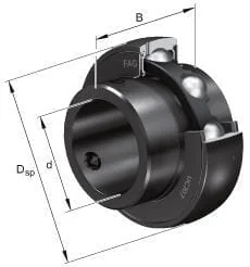 INA FAG - UC214INA - Tension Bearing