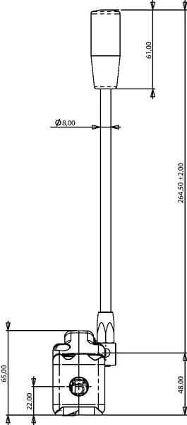 Indemar - IMSL3440 - Control Lever